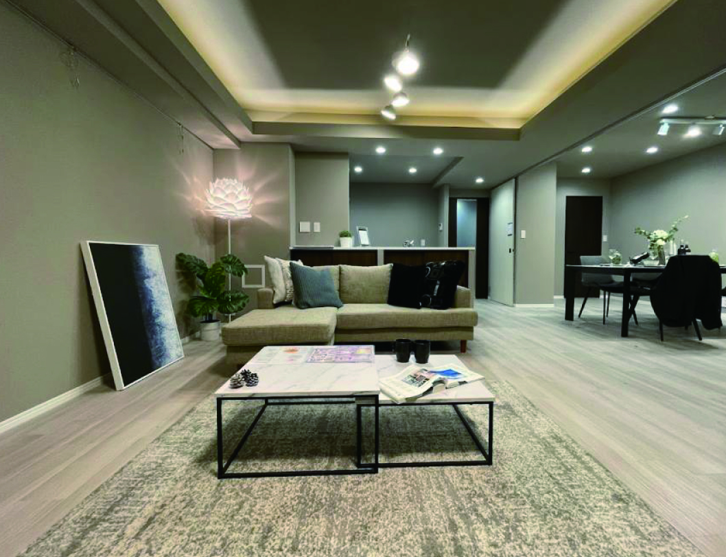 「たまプラーザ」駅 可動式間仕切り収納間仕切りを初採用